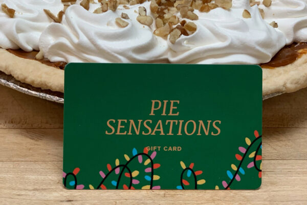 Pie Sensations gift cards